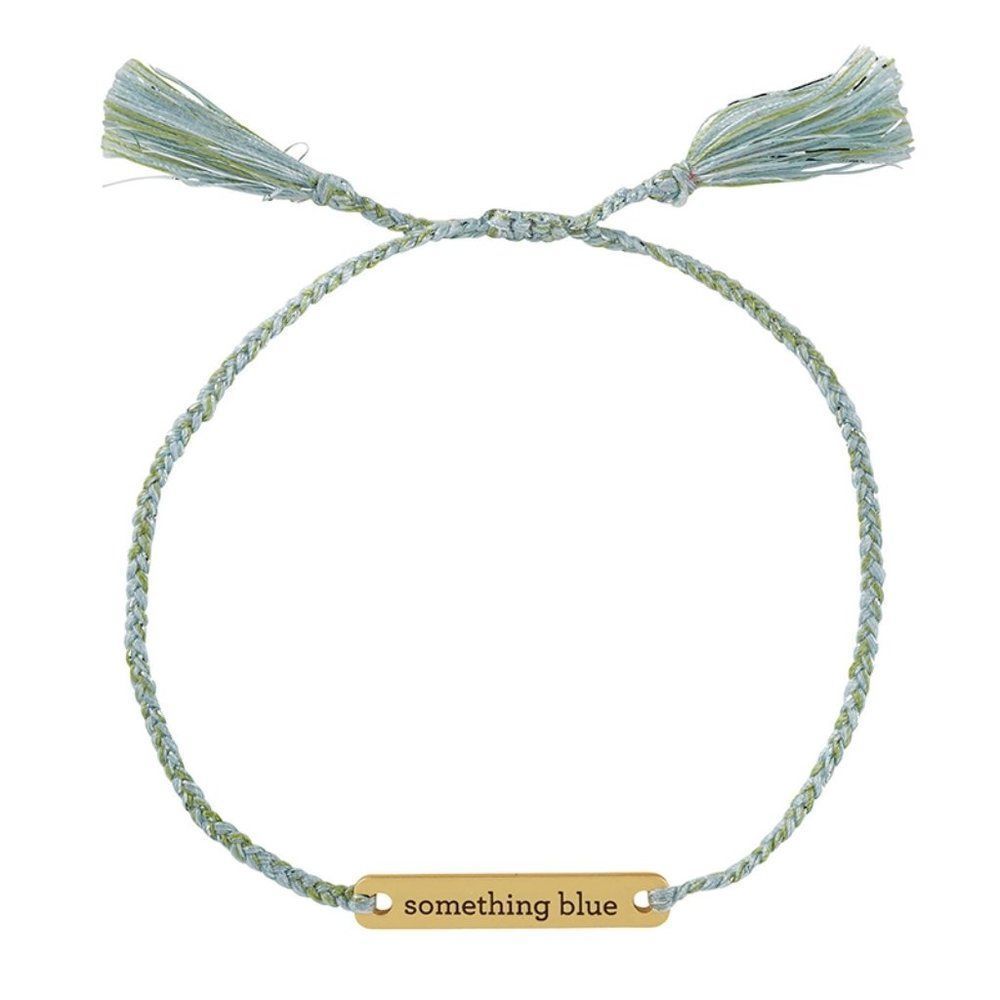 NEW!!! Something Blue Wedding Bridal Adjustable Bracelet | In A Glass Bottle